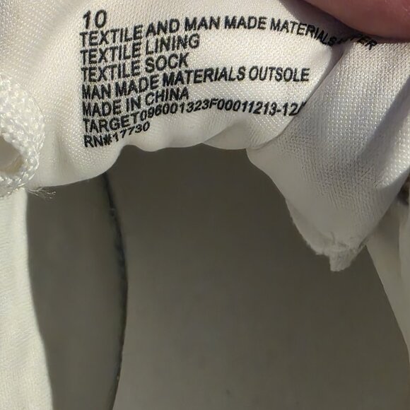 Womens Size 10 - Universal Thread Persephone Sneakers Knit Upper  Cream White - Picture 9 of 9